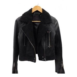 Paige leather jacket